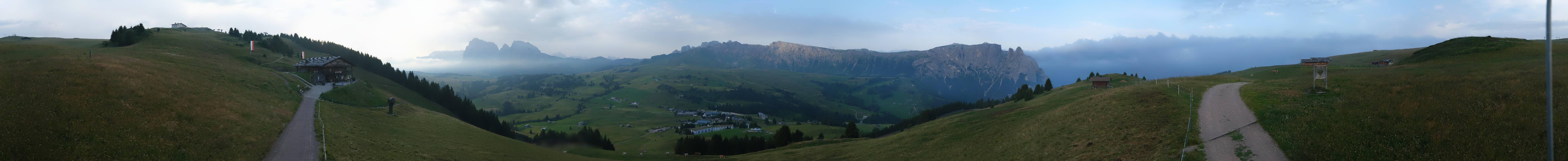 Archived image Webcam Seiser Alm