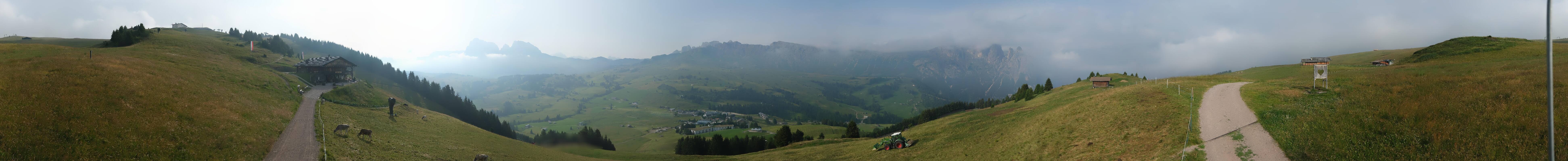 Archived image Webcam Seiser Alm