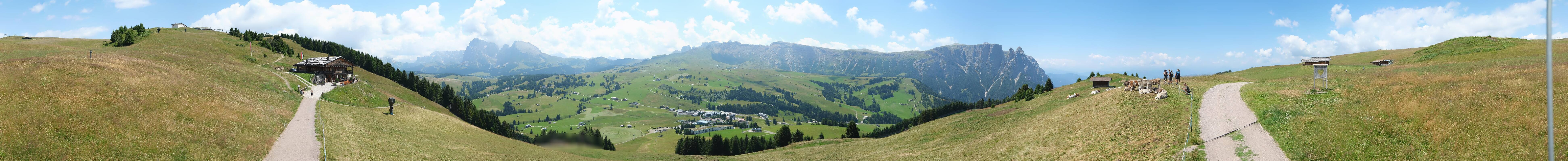 Archiv Foto Webcam Seiser Alm