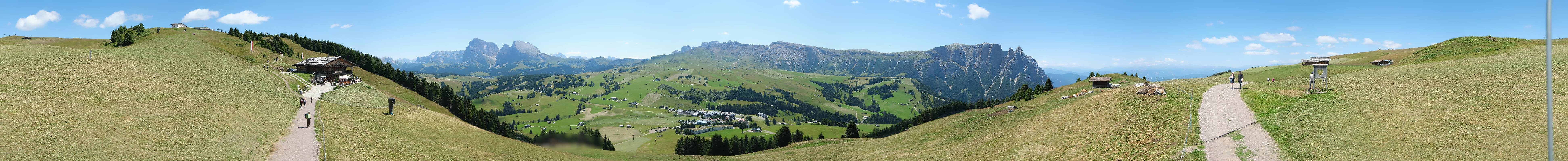 Archiv Foto Webcam Seiser Alm