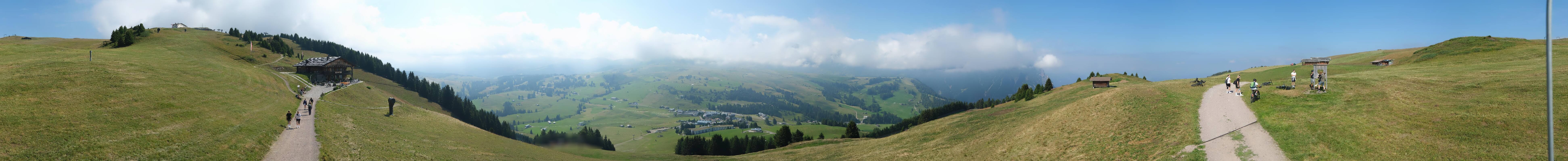 Archived image Webcam Seiser Alm