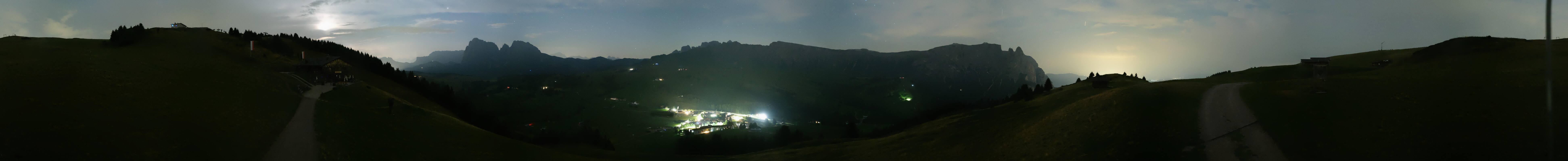 Archived image Webcam Seiser Alm