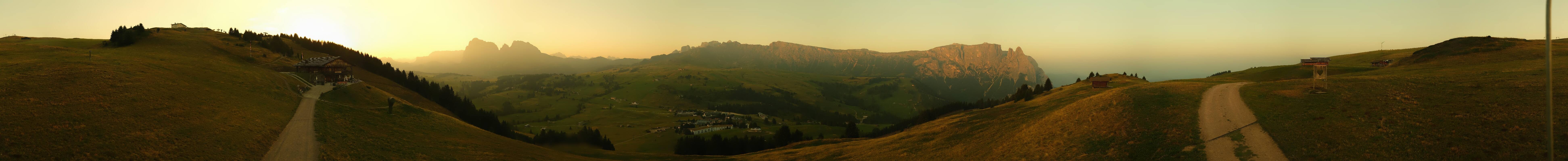 Archived image Webcam Seiser Alm