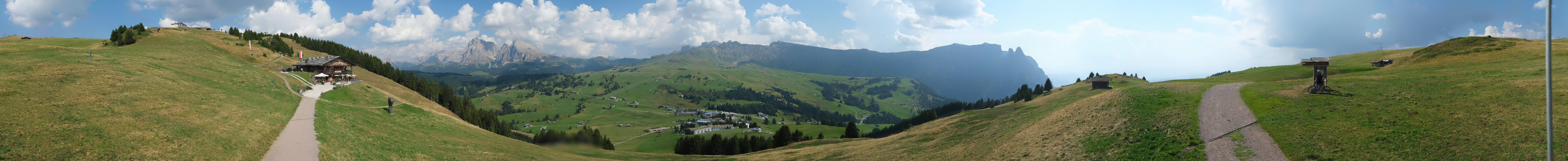 Archived image Webcam Seiser Alm