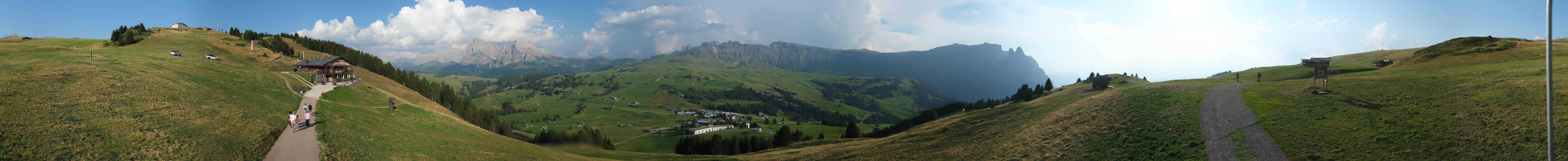 Archived image Webcam Seiser Alm