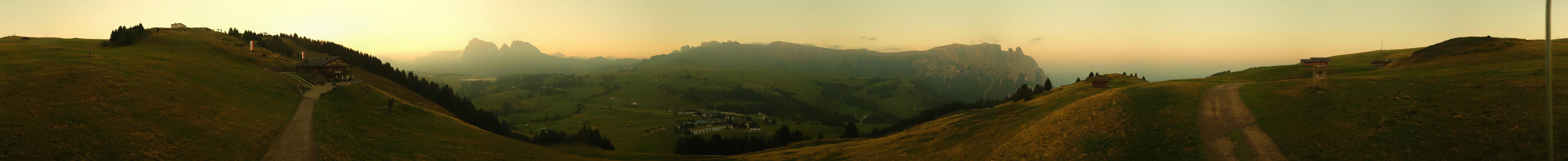 Archived image Webcam Seiser Alm