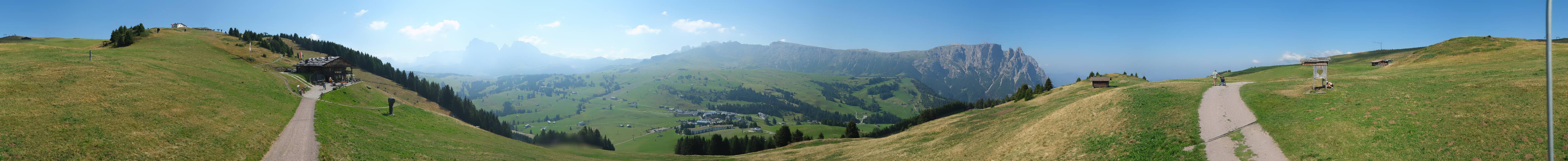 Archived image Webcam Seiser Alm
