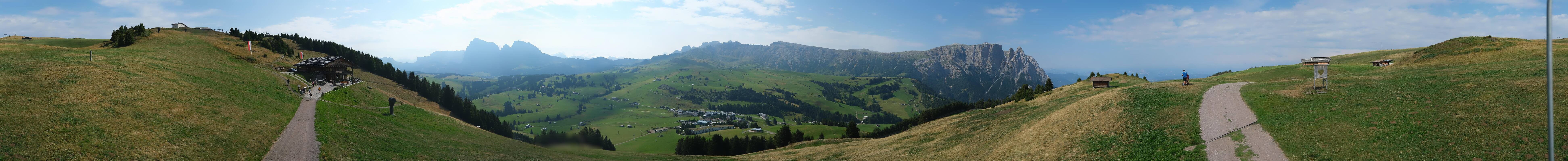 Archived image Webcam Seiser Alm