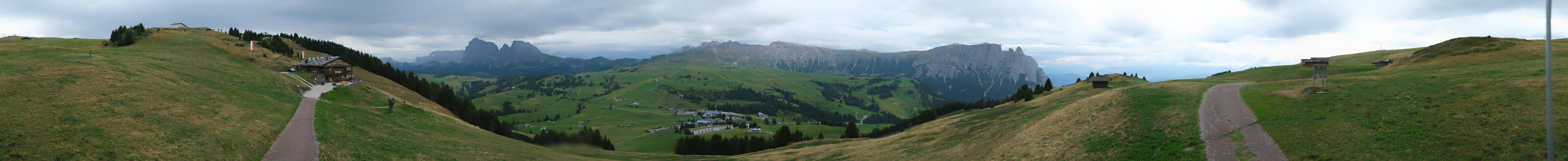 Archived image Webcam Seiser Alm
