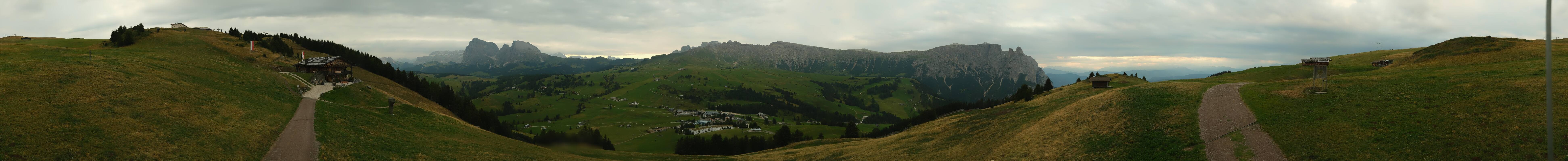 Archived image Webcam Seiser Alm