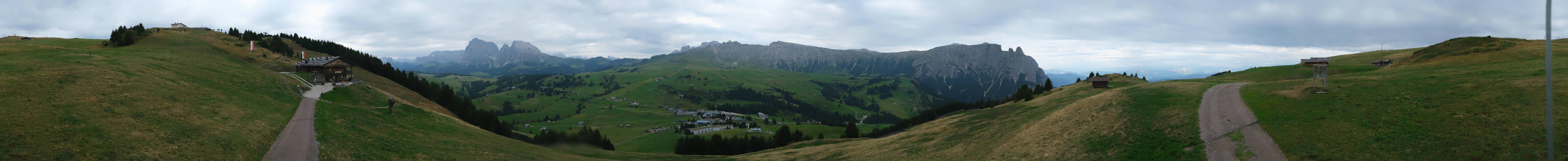 Archived image Webcam Seiser Alm
