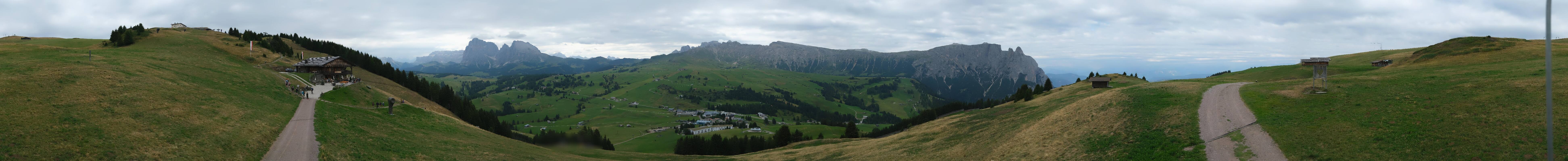 Archived image Webcam Seiser Alm