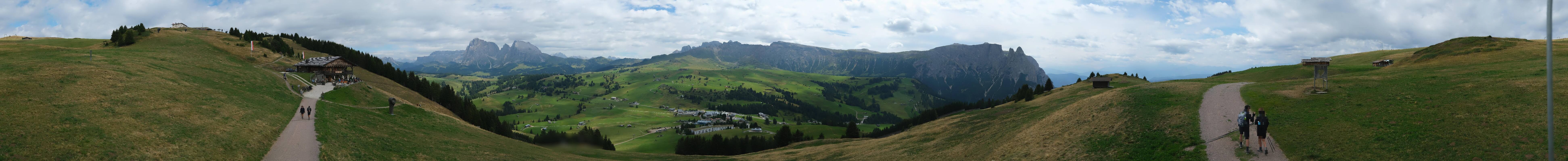 Archived image Webcam Seiser Alm