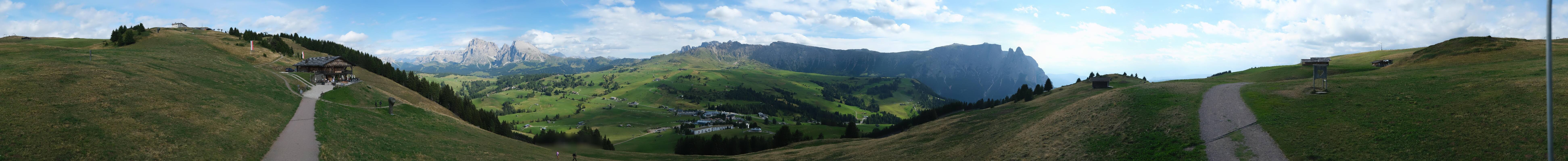 Archived image Webcam Seiser Alm