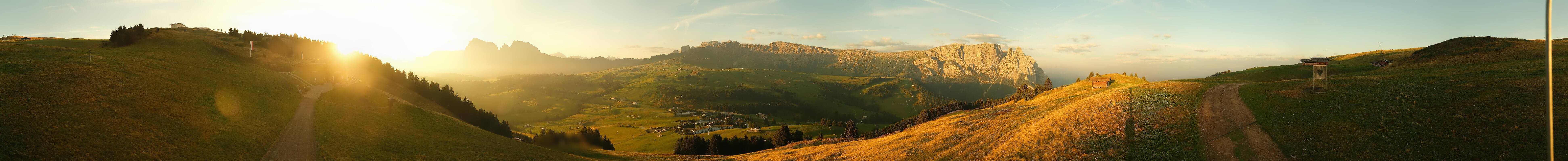 Archived image Webcam Seiser Alm