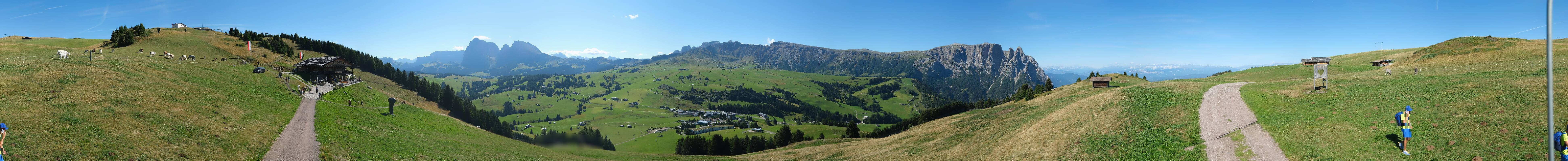 Archiv Foto Webcam Seiser Alm