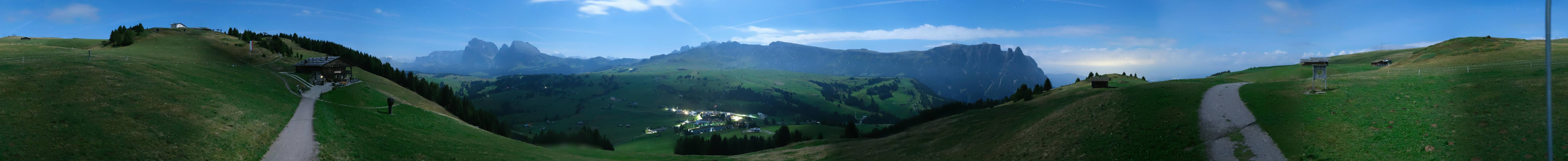 Archived image Webcam Seiser Alm