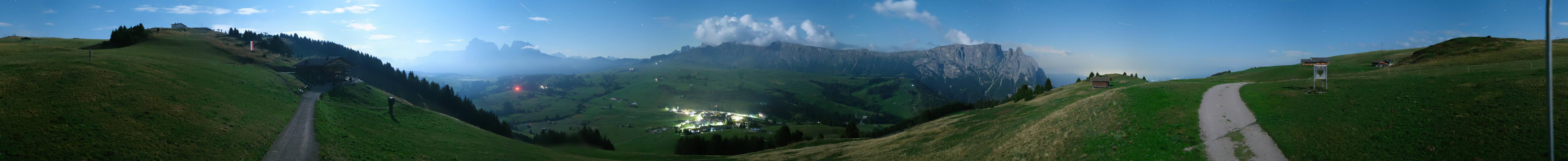 Archived image Webcam Seiser Alm