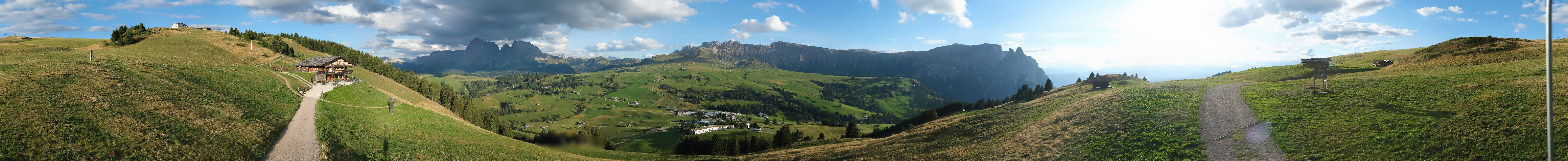 Archived image Webcam Seiser Alm