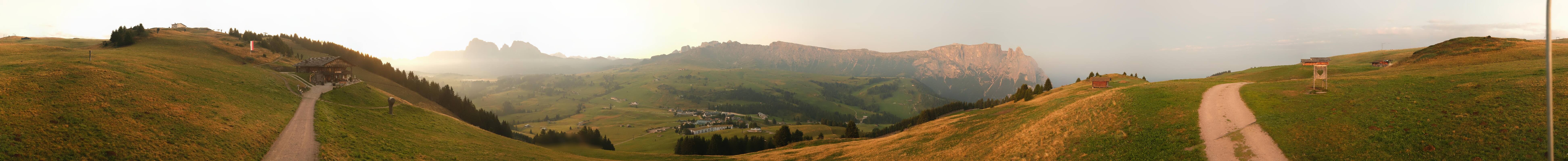 Archived image Webcam Seiser Alm