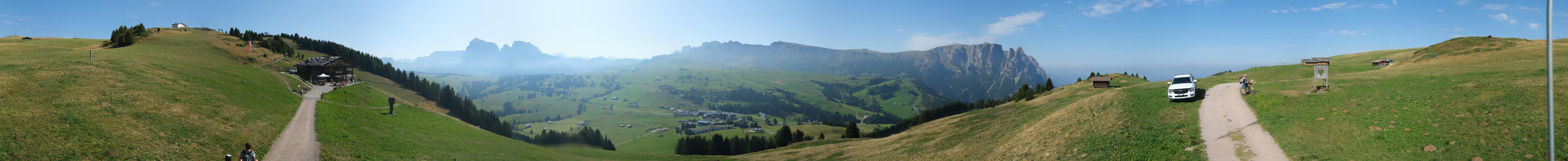 Archived image Webcam Seiser Alm