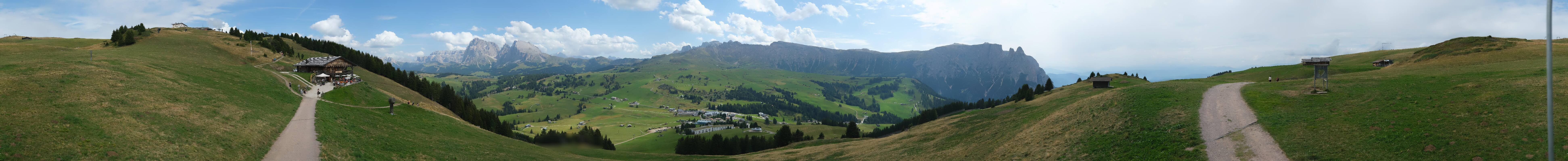 Archived image Webcam Seiser Alm