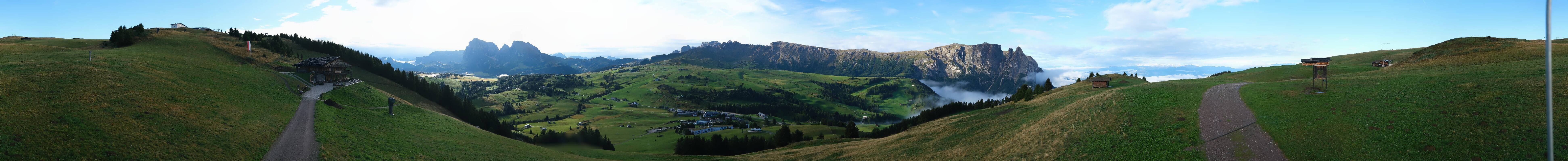 Archived image Webcam Seiser Alm