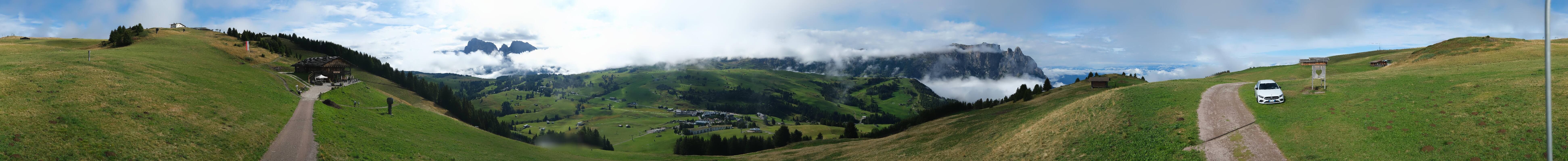 Archived image Webcam Seiser Alm