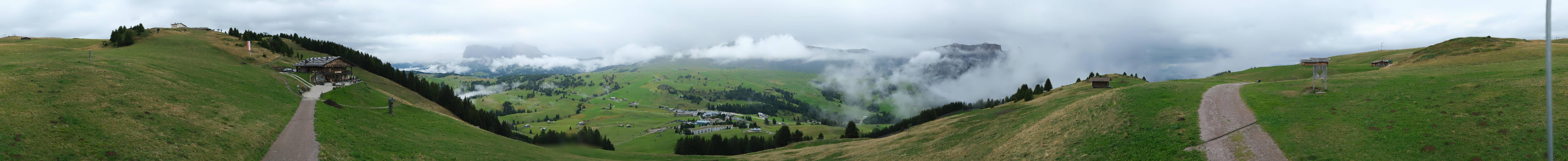 Archived image Webcam Seiser Alm