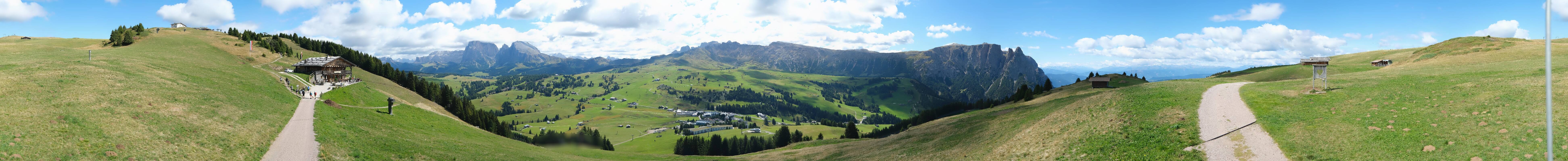 Archiv Foto Webcam Seiser Alm
