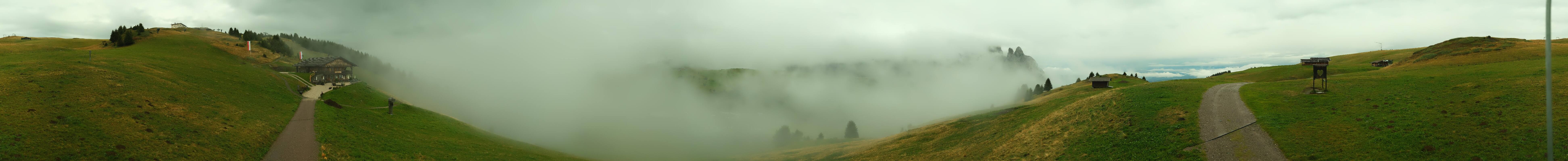 Archived image Webcam Seiser Alm