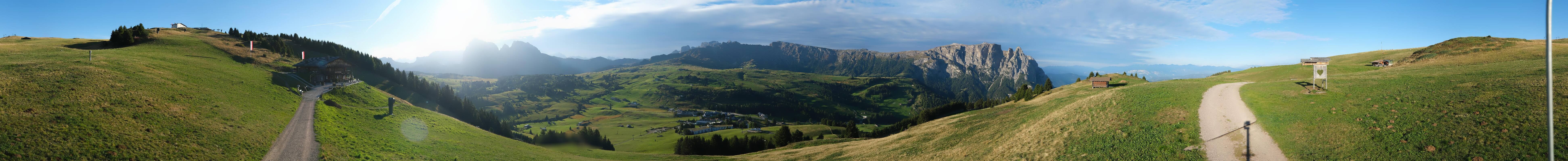 Archived image Webcam Seiser Alm