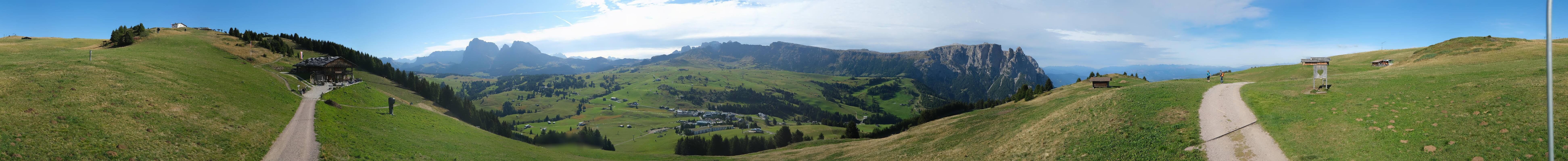 Archived image Webcam Seiser Alm