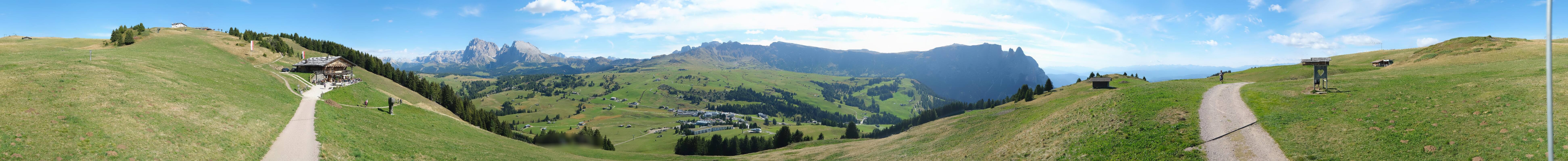 Archived image Webcam Seiser Alm