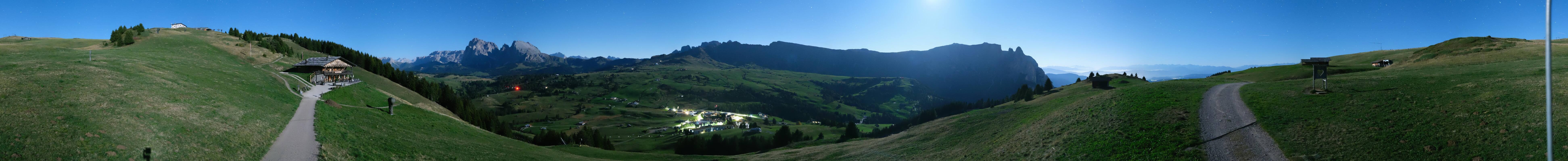 Archived image Webcam Seiser Alm