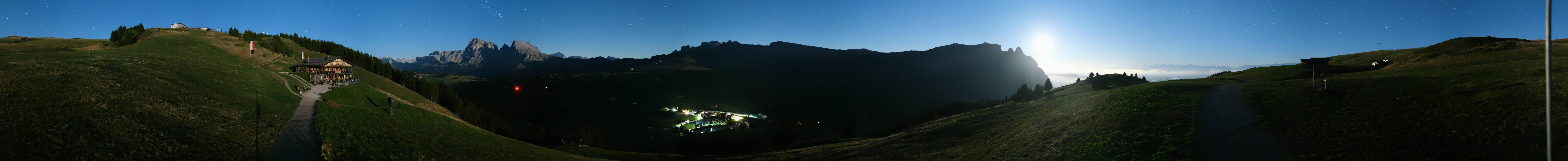 Archived image Webcam Seiser Alm