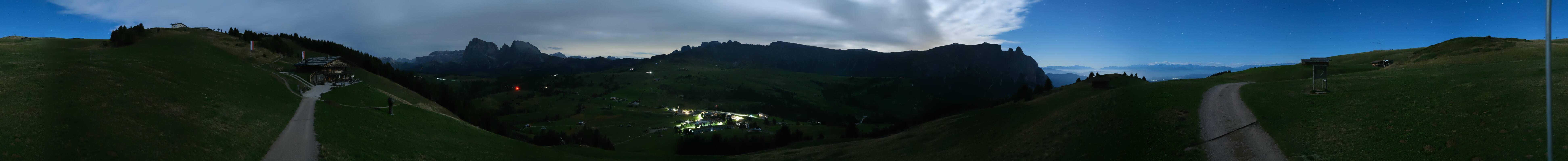 Archived image Webcam Seiser Alm
