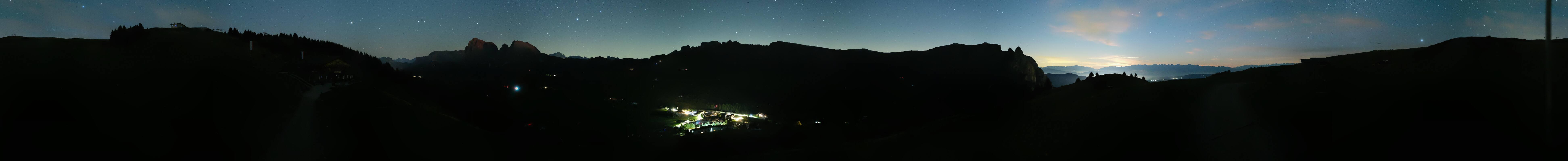Archived image Webcam Seiser Alm