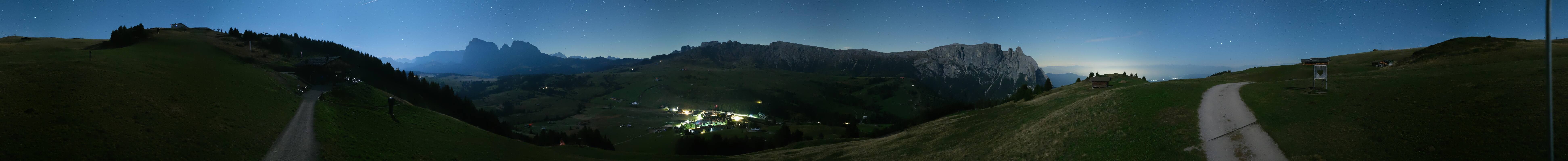 Archived image Webcam Seiser Alm