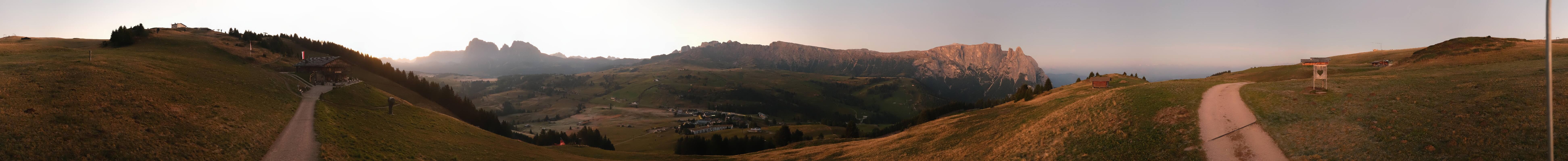 Archived image Webcam Seiser Alm