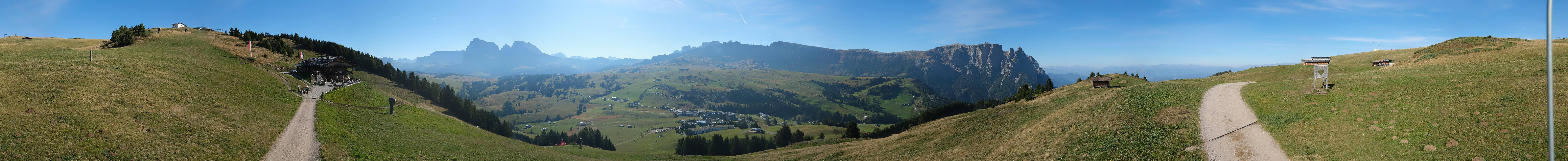 Archived image Webcam Seiser Alm