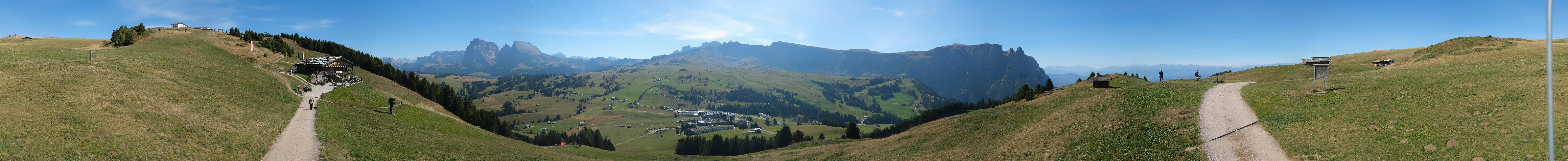 Archived image Webcam Seiser Alm