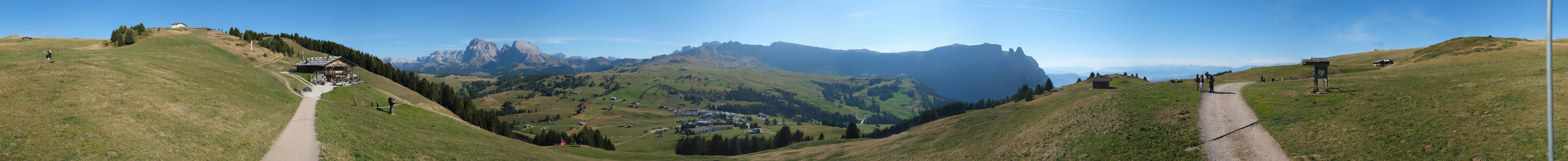 Archived image Webcam Seiser Alm