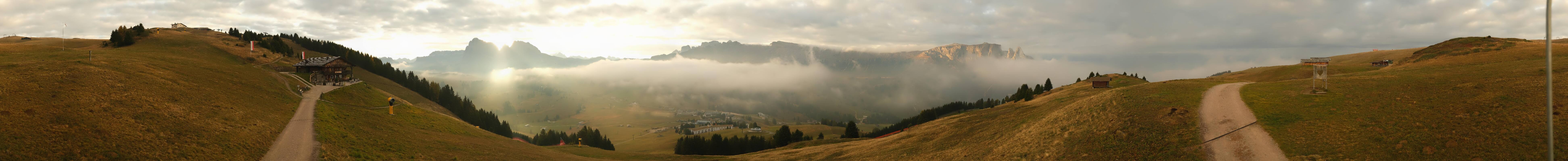 Archived image Webcam Seiser Alm