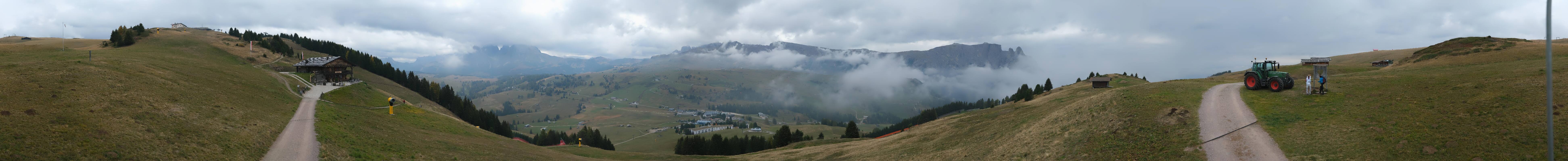 Archived image Webcam Seiser Alm