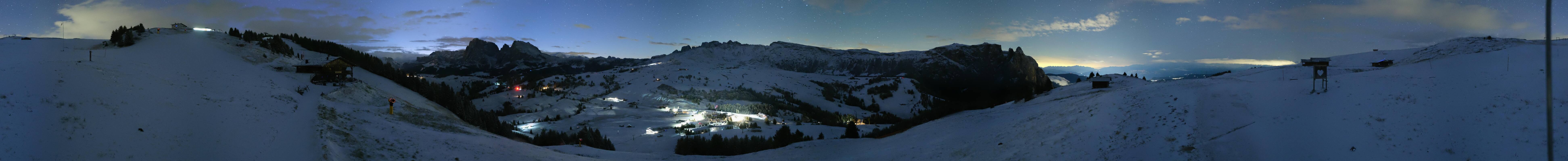 Archived image Webcam Seiser Alm