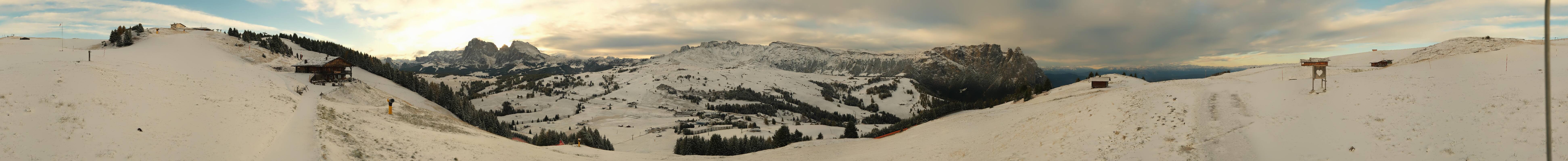 Archived image Webcam Seiser Alm