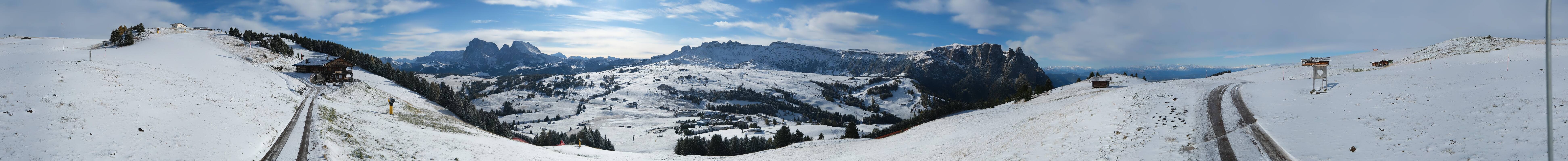 Archived image Webcam Seiser Alm