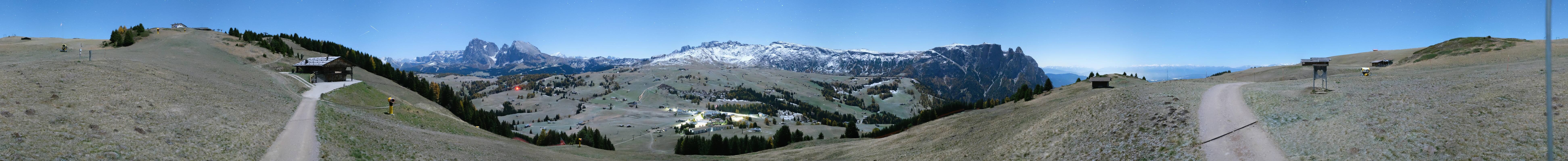 Archived image Webcam Seiser Alm