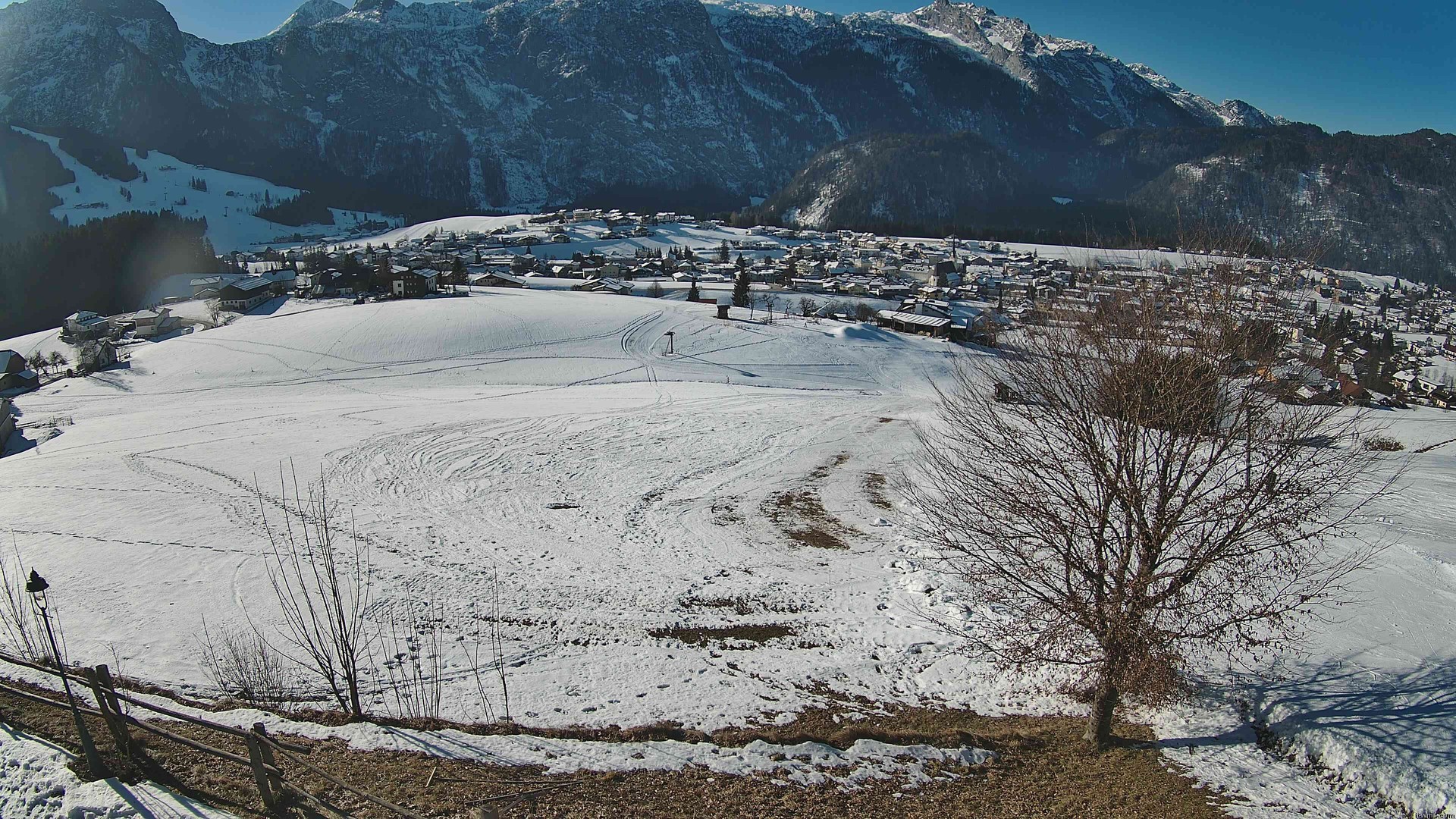 Archiv Foto Webcam Abtenau: Ausblick vom Gasthaus zur Sonnleitn